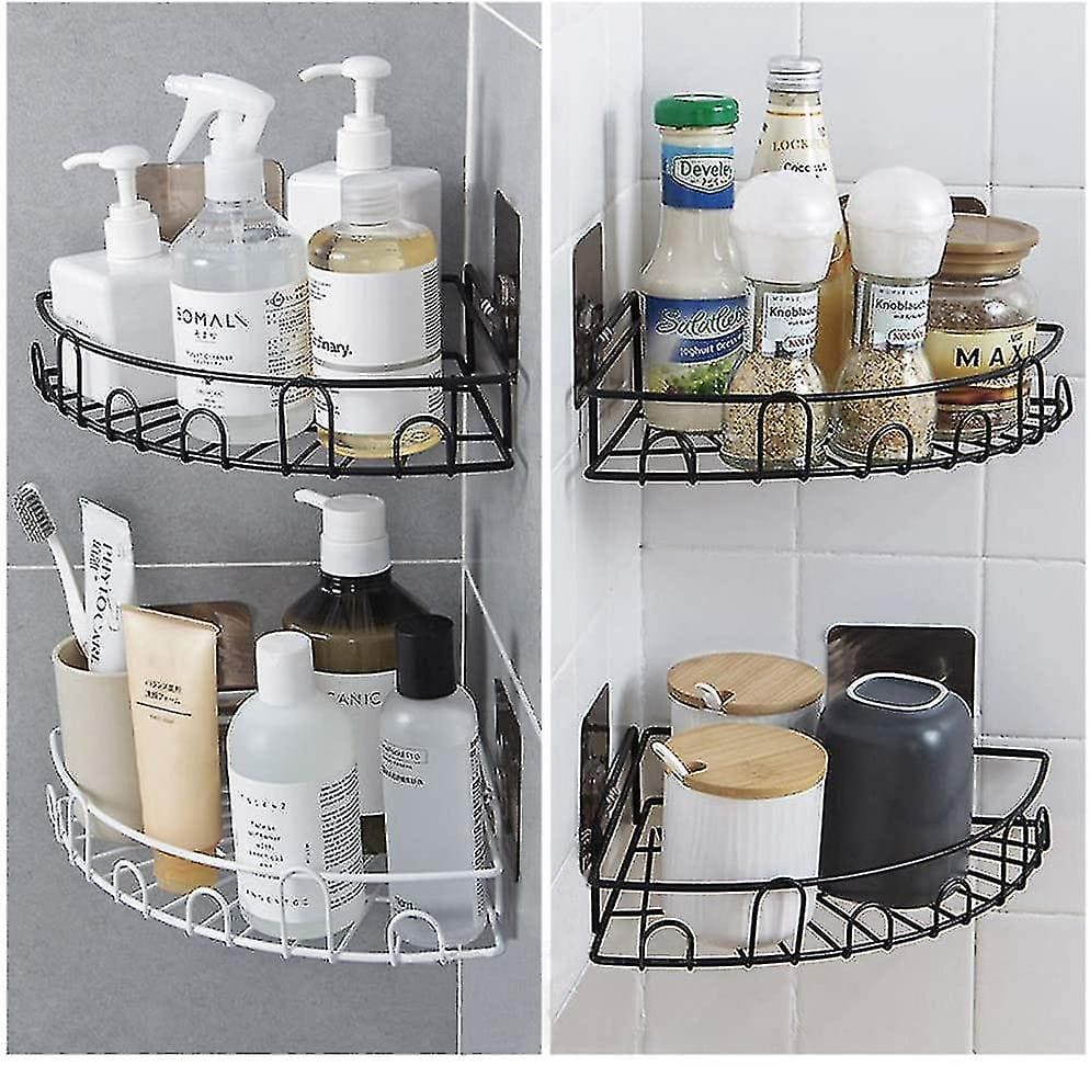 Triangle Corner Shower Rack, Household Corner Stadium Organizer, Corner Shower Caddy Hanging, Metal Corner Bathroom Shelf Organizer Triangle Corner Shower Rack, Household Corner Stadium Organizer, Corner Shower Caddy Hanging, Metal Corner Bathroom Shelf Organizer